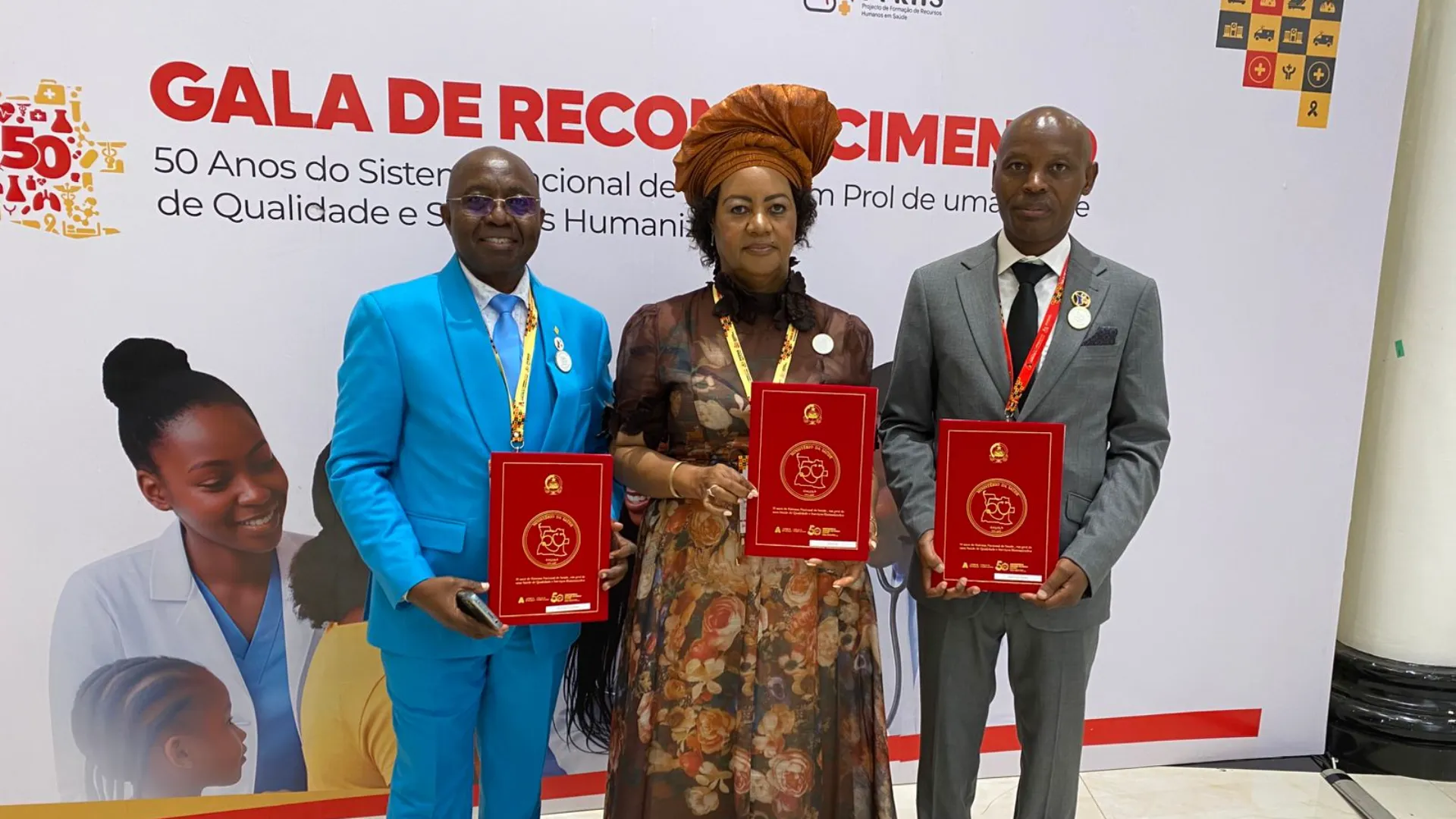 Enfermagem Angolana distinguida nas Celebrações dos 50 anos do Sistema Nacional de Saúde