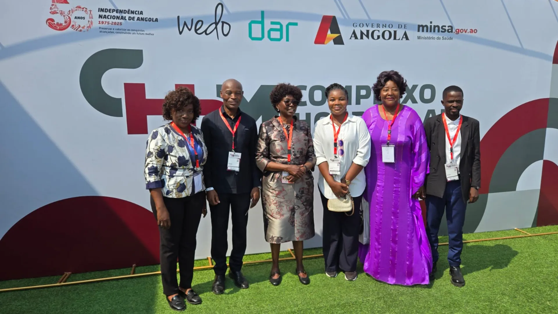 Bastonário da Ordenfa testemunha inauguração do Complexo Hospitalar “Pedalé” em Luanda