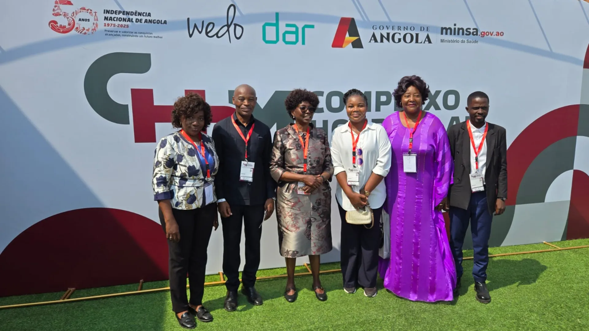Bastonário da Ordenfa testemunha inauguração do Complexo Hospitalar “Pedalé” em Luanda