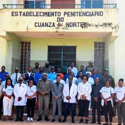 ORDENFA realiza visita de constatação ao estabelecimento Prisional do Cuanza-Norte