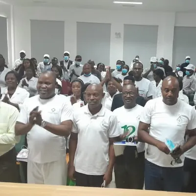 Profissionais de enfermagem constatam dinâmica de trabalho do Hospital Geral de Luanda