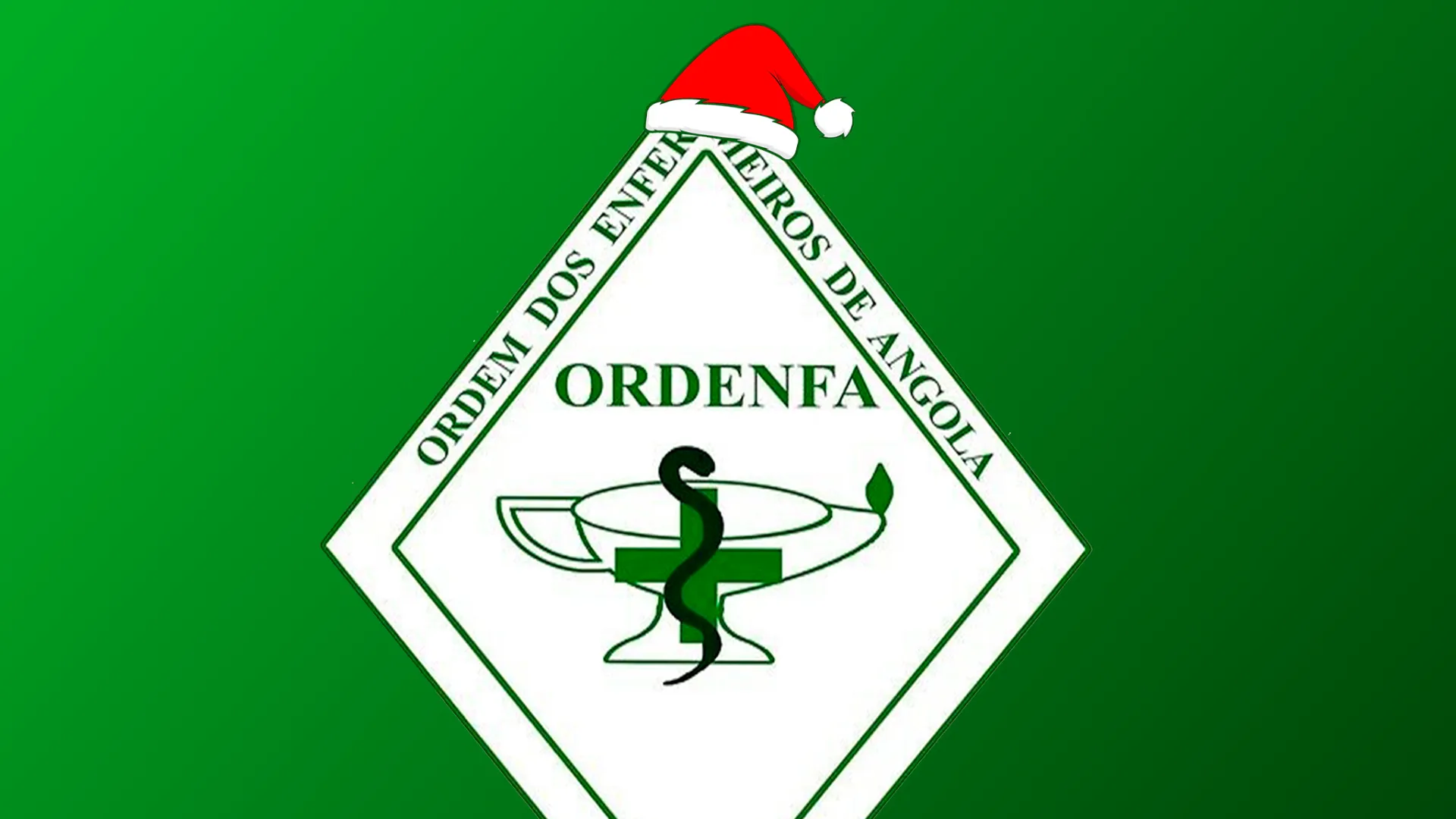 A Ordem dos Enfermeiros de Angola deseja a todos os  profissionais de saúde e a todas famílias em geral, votos de um Feliz Natal e Próspero Ano Novo.